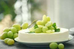 Aprenda como fazer Cheesecake de Uvas Verdes